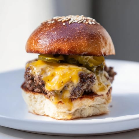 A platter of mini sliders with melted cheddar, crisp lettuce, and a creamy special sauce for game day.