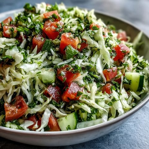 Lebanese Cabbage Salad