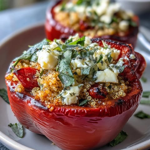 Stuffed Bell Peppers Quinoa