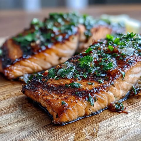 Grilled Salmon with Strawberry Salsa