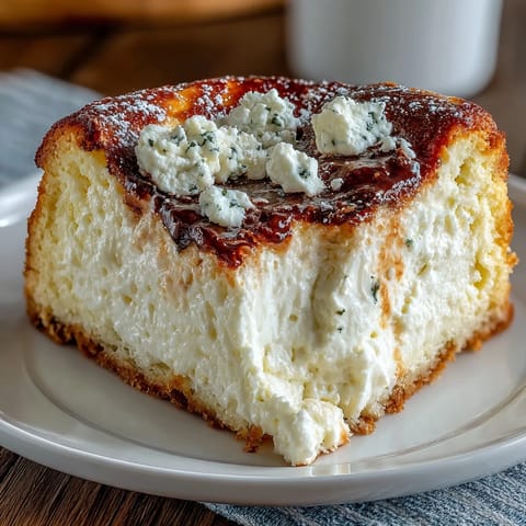 A golden, creamy ricotta pie with bright lemon zest, baked in a buttery pastry crust for Easter celebrations.