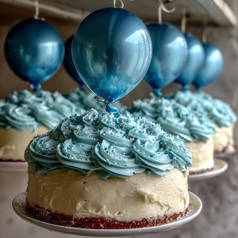 Simple Two-Tier Vanilla Cake