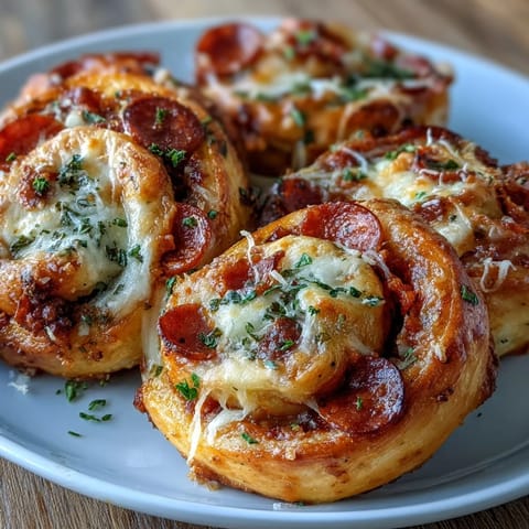 Pizza Pinwheels Pepperoni Mozzarella