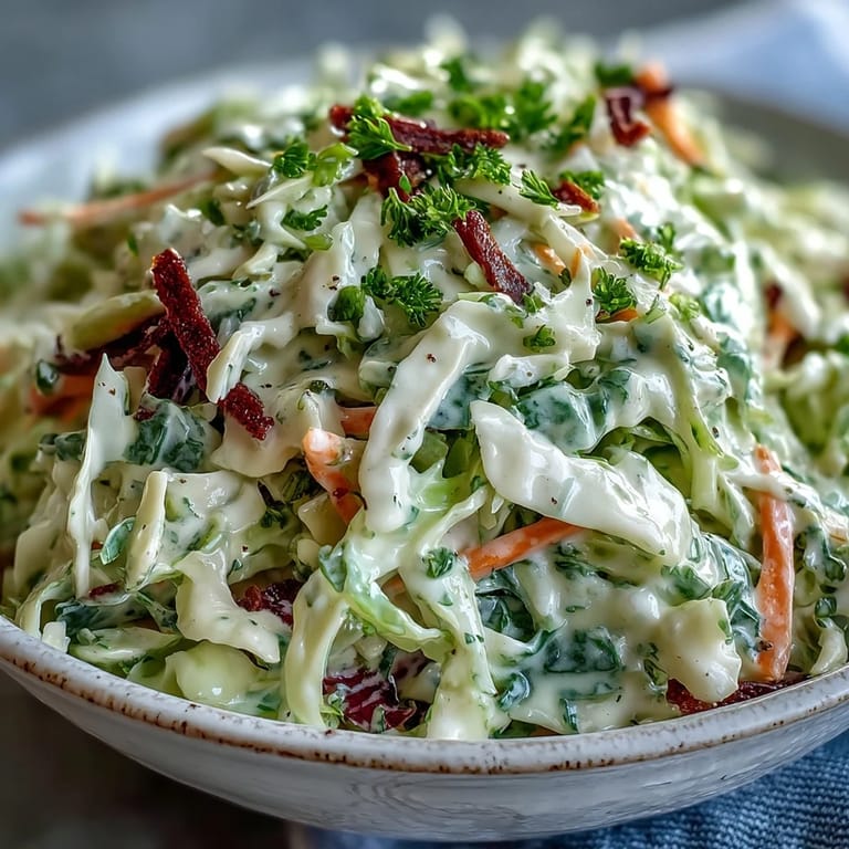Tossing Coleslaw With Creamy Dressing with a wooden spoon, ensuring every shred of cabbage and carrot is coated in the tangy, luscious dressing.