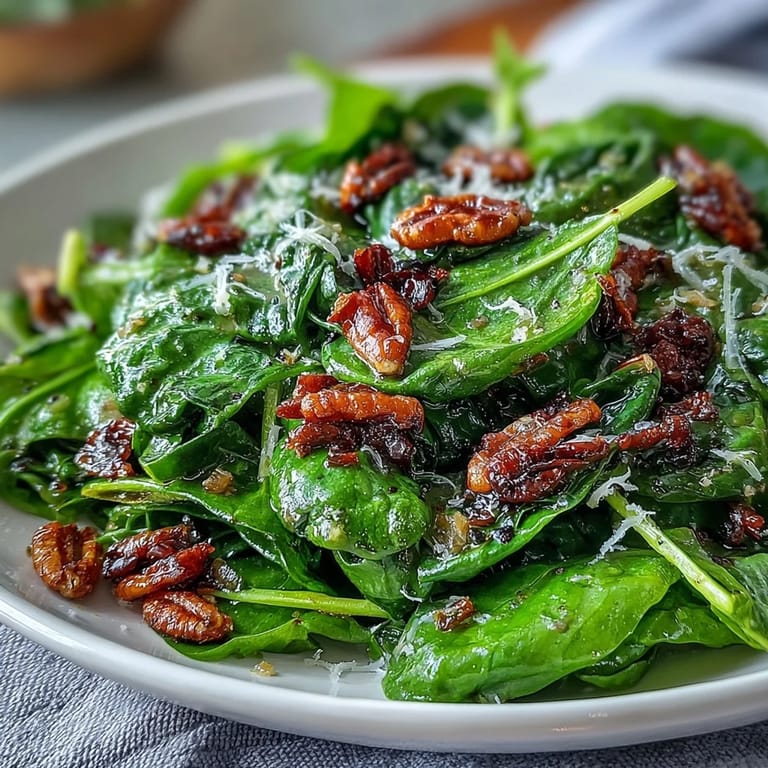 Zesty lemon vinaigrette drizzled over peppery arugula, topped with fine Parmesan shavings, creating a crisp, tangy salad perfect for any meal.